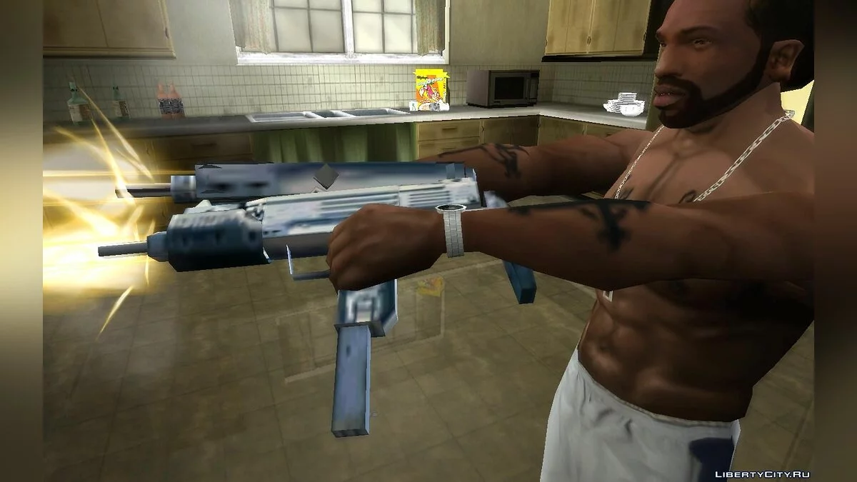 Сборник оружия из бета-версии / GTA San Andreas