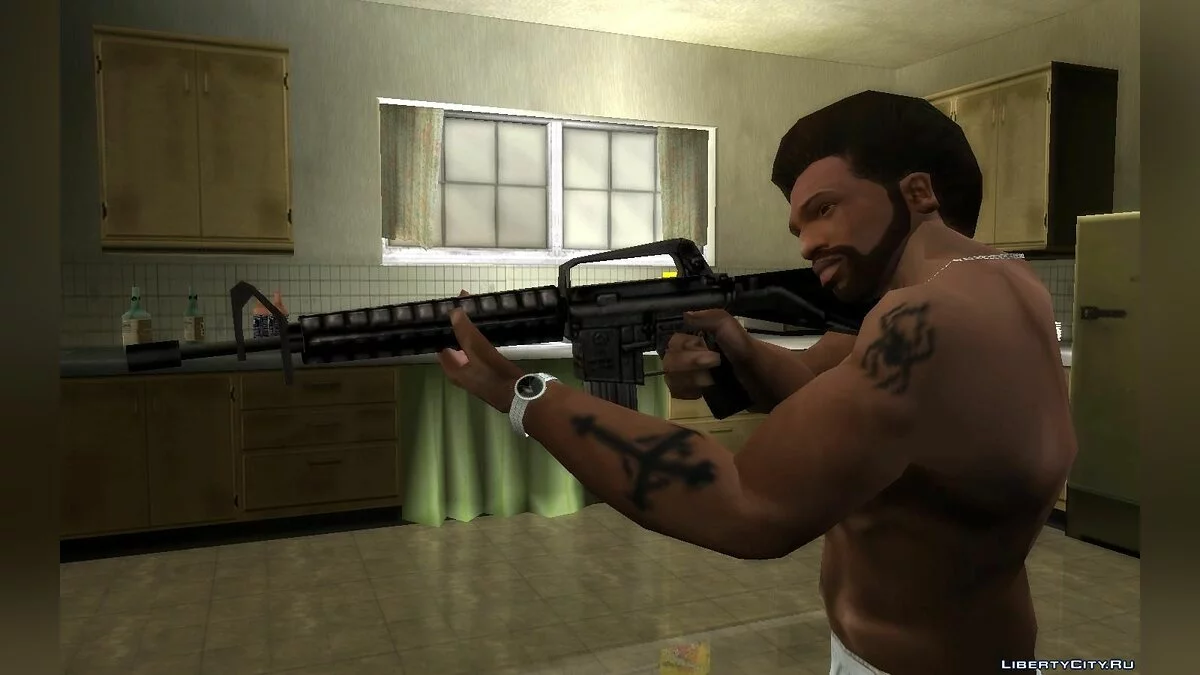 Сборник оружия из бета-версии / GTA San Andreas