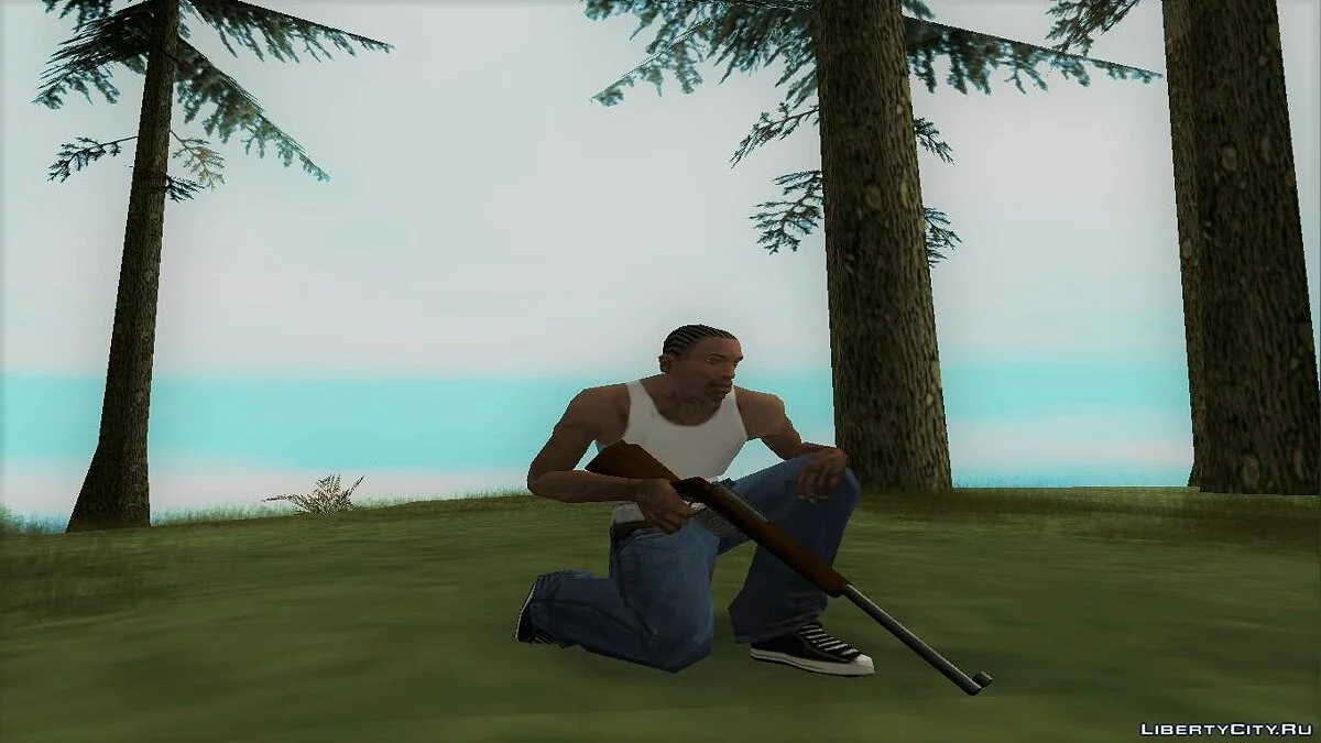 New Hunting Rifle - Manhunt Style / GTA San Andreas