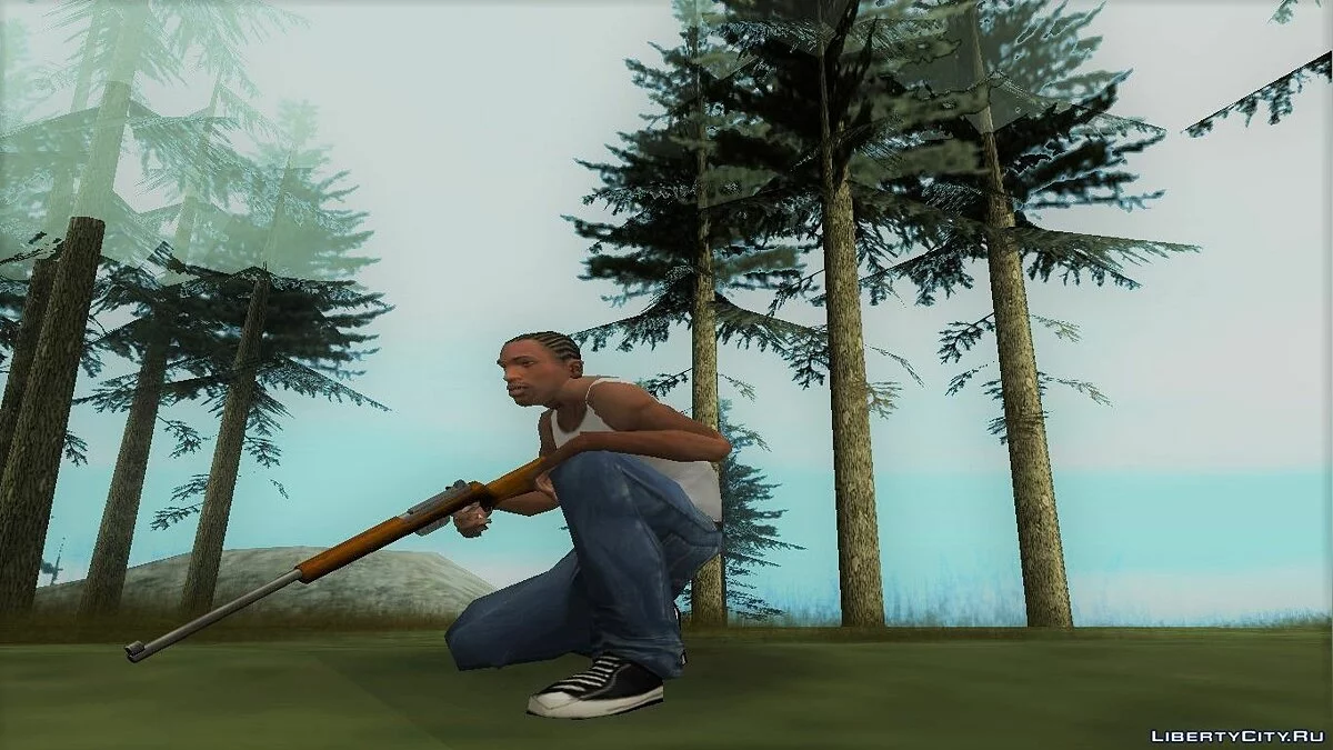 New Hunting Rifle - Manhunt Style / GTA San Andreas