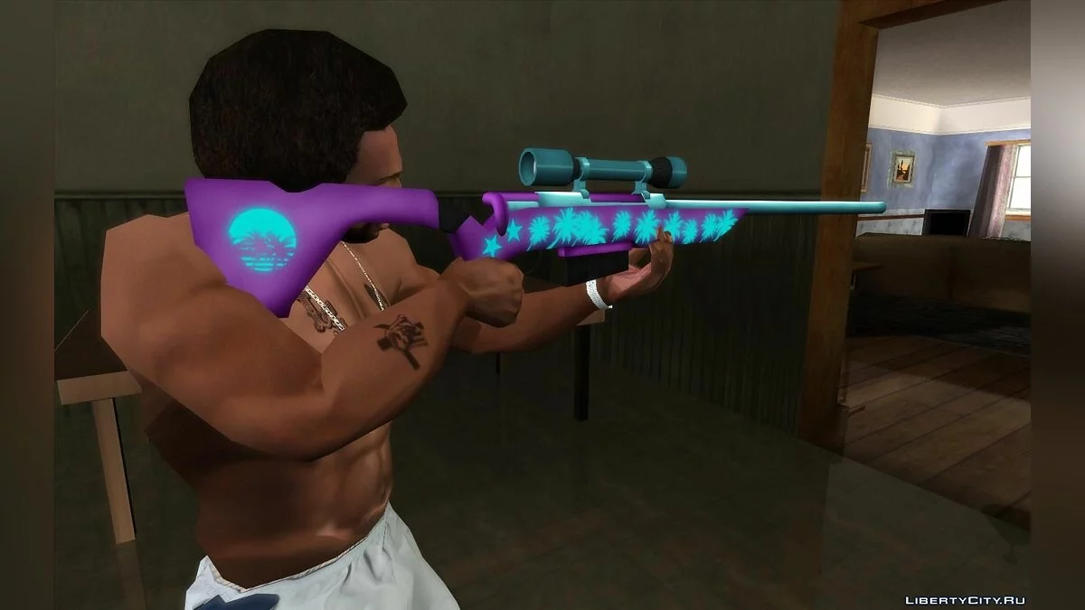 Tac-50 [Low-Poly] / GTA San Andreas