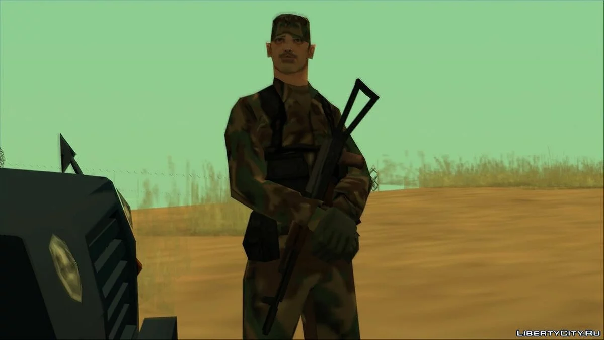 АКС 74 SA Style / GTA San Andreas