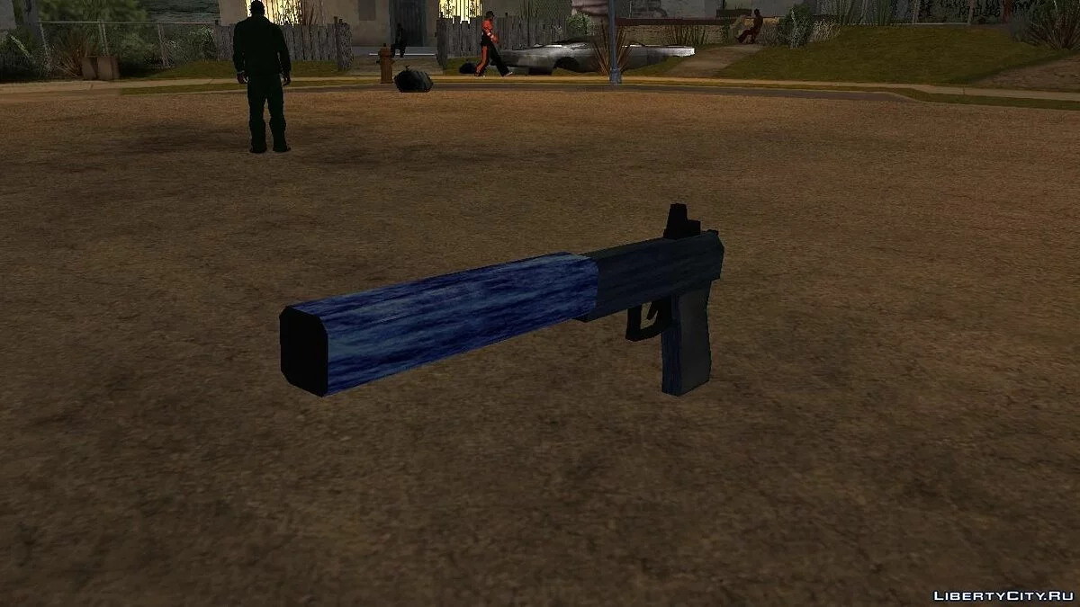 Reskinned USP from WarFace / GTA San Andreas