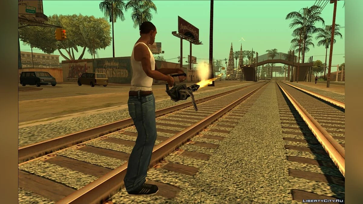 VCS/LCS Minigun / GTA San Andreas