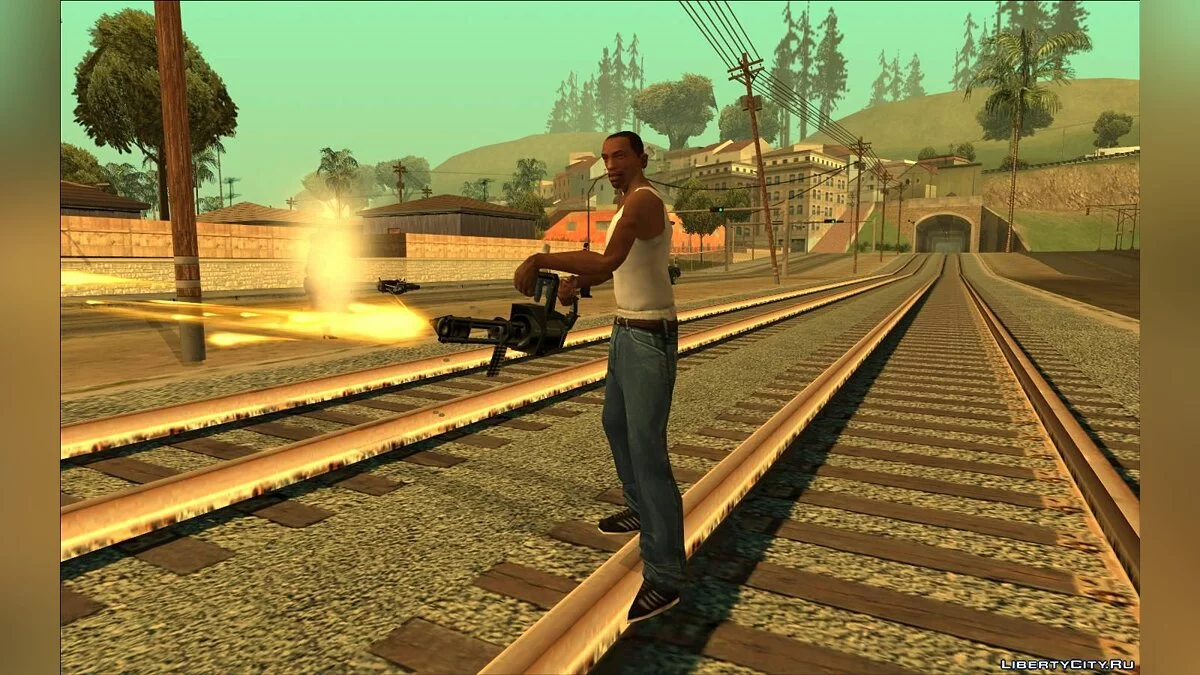 VCS/LCS Minigun / GTA San Andreas