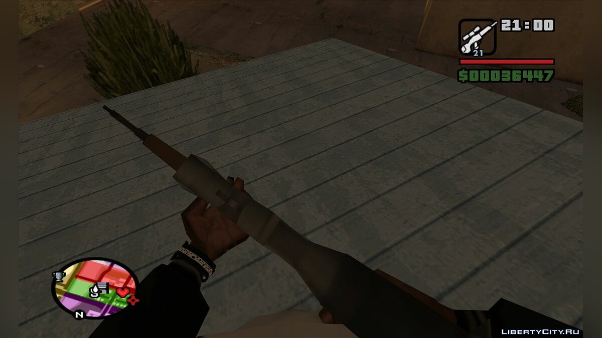 Скачать STALKER style weapon pak для GTA San Andreas