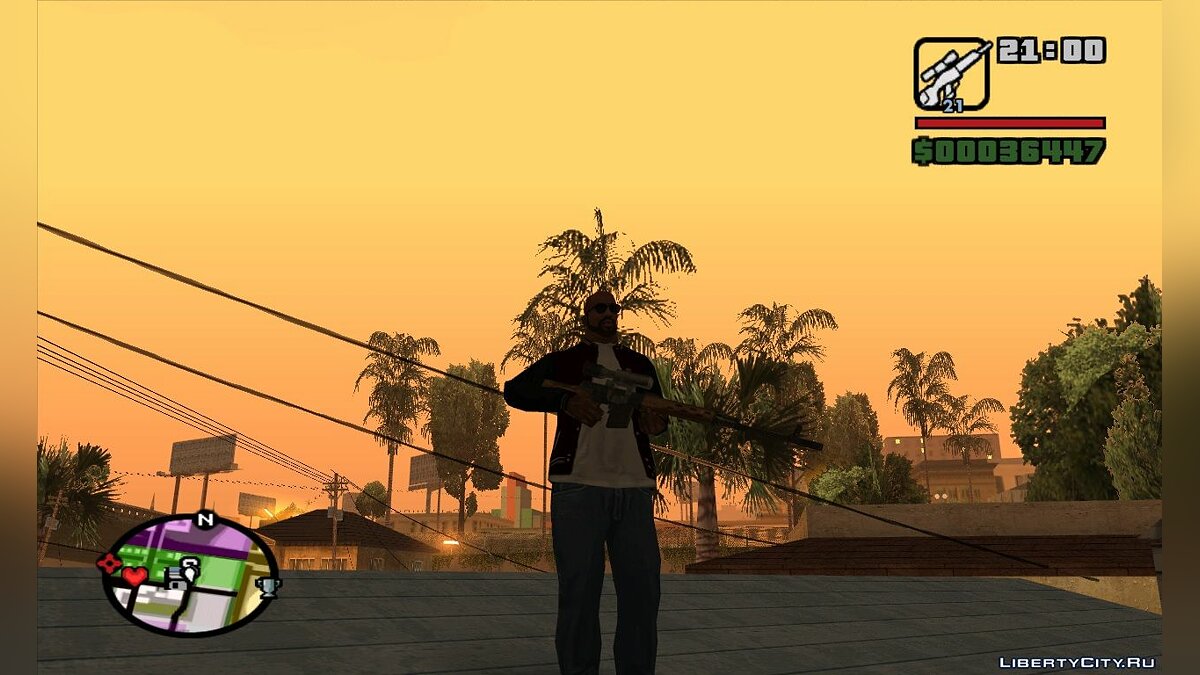 Скачать STALKER style weapon pak для GTA San Andreas