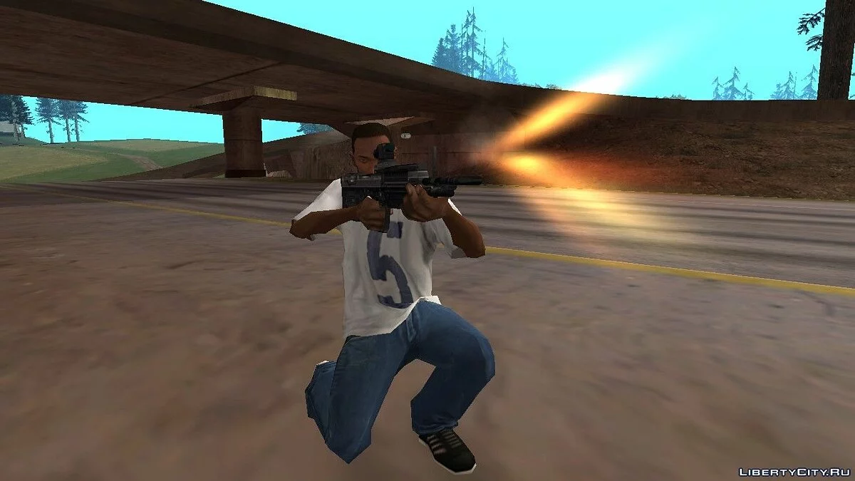 Halo Reach M392 DMR / GTA San Andreas