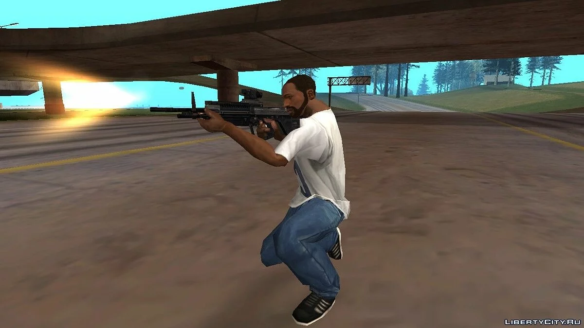 Halo Reach M392 DMR / GTA San Andreas