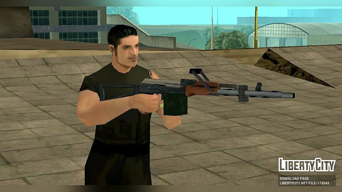 AK47 Modified-Apocalyptic / GTA San Andreas