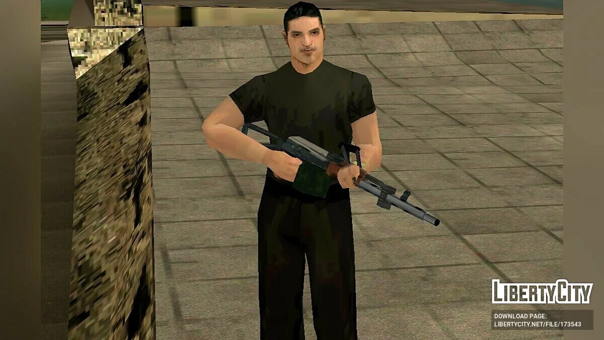 AK47 Modified-Apocalyptic / GTA San Andreas