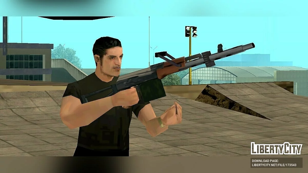 AK47 Modified-Apocalyptic / GTA San Andreas