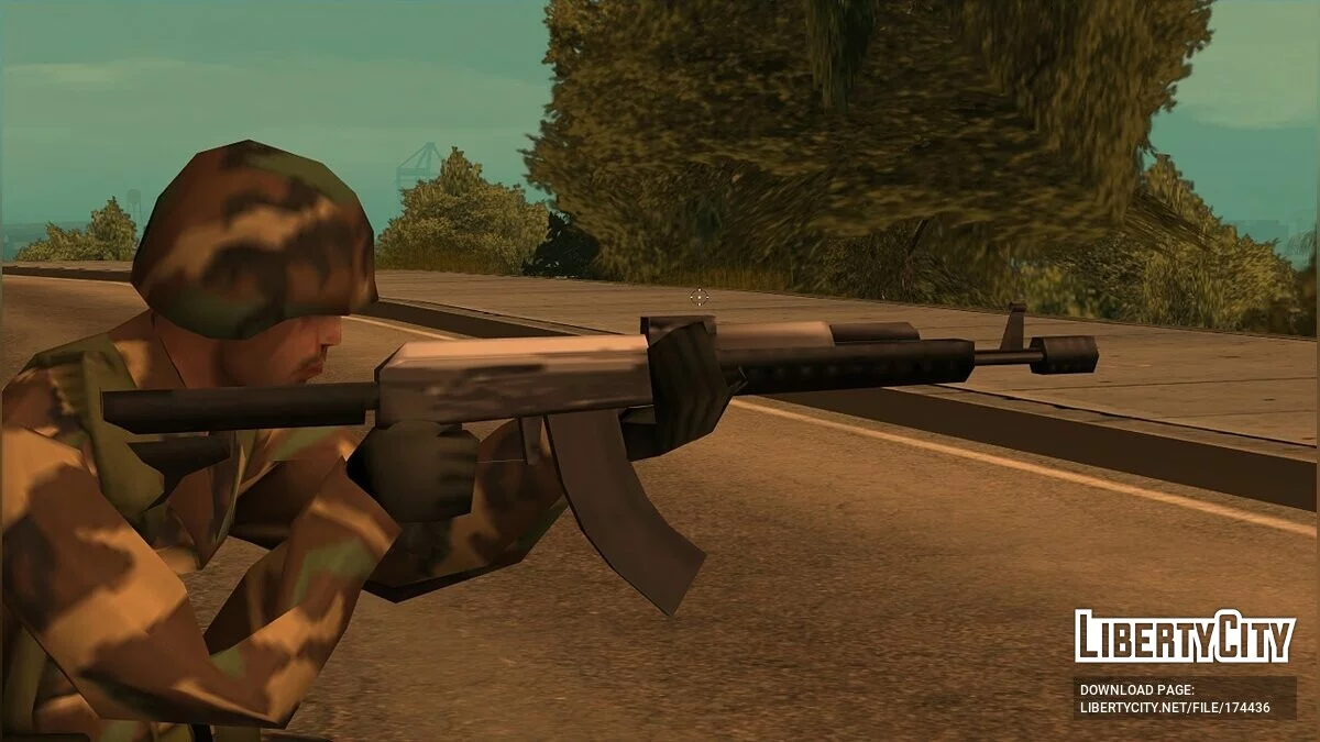 M16A2 и AKM Tactical / GTA San Andreas