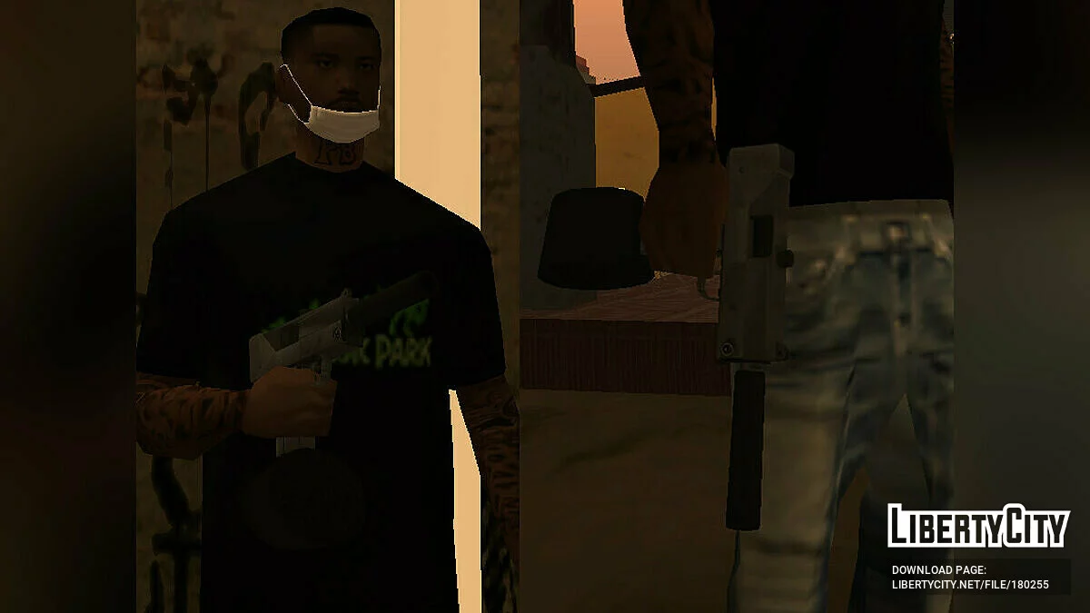 Сборник оружия Anti Opp 2K21 X-MAS (SA Style) / GTA San Andreas
