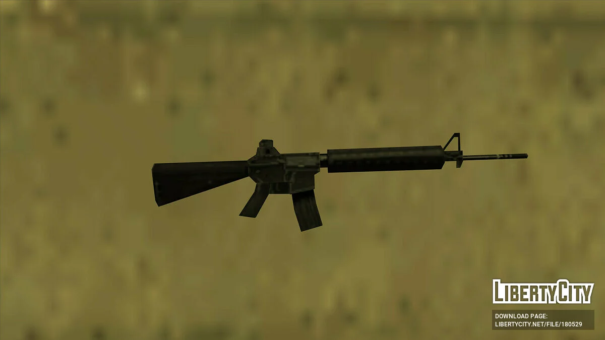 Пак Штурмовой винтовки AR-15 (SA Style) / GTA San Andreas