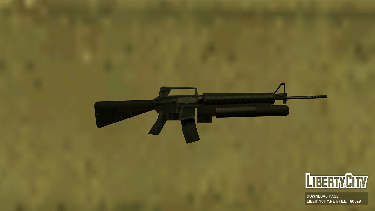 Пак Штурмовой винтовки AR-15 (SA Style) / GTA San Andreas