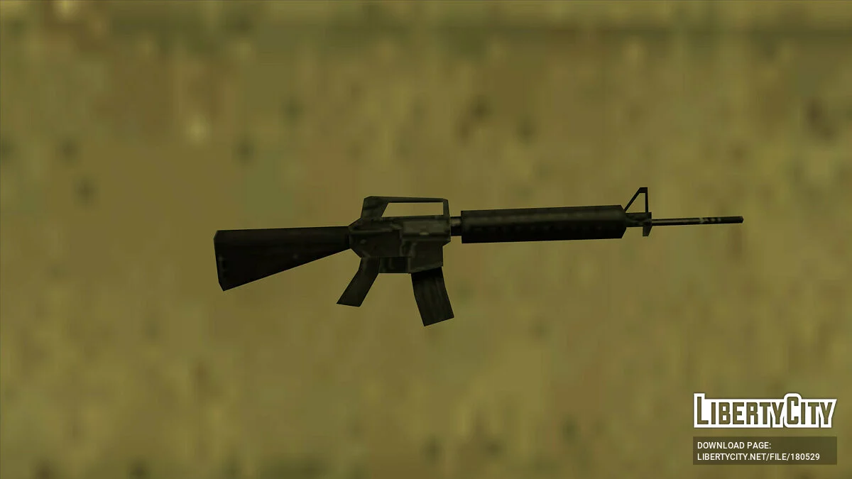 Пак Штурмовой винтовки AR-15 (SA Style) / GTA San Andreas