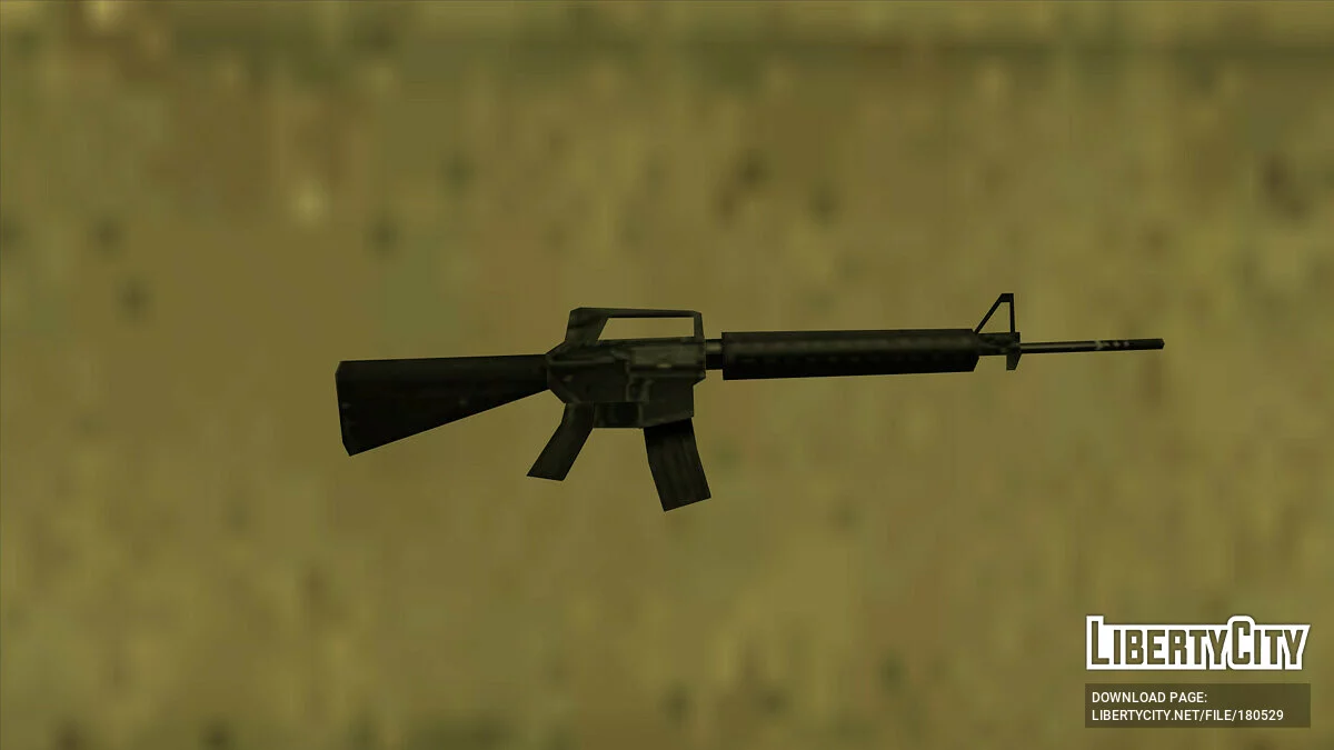 Пак Штурмовой винтовки AR-15 (SA Style) / GTA San Andreas