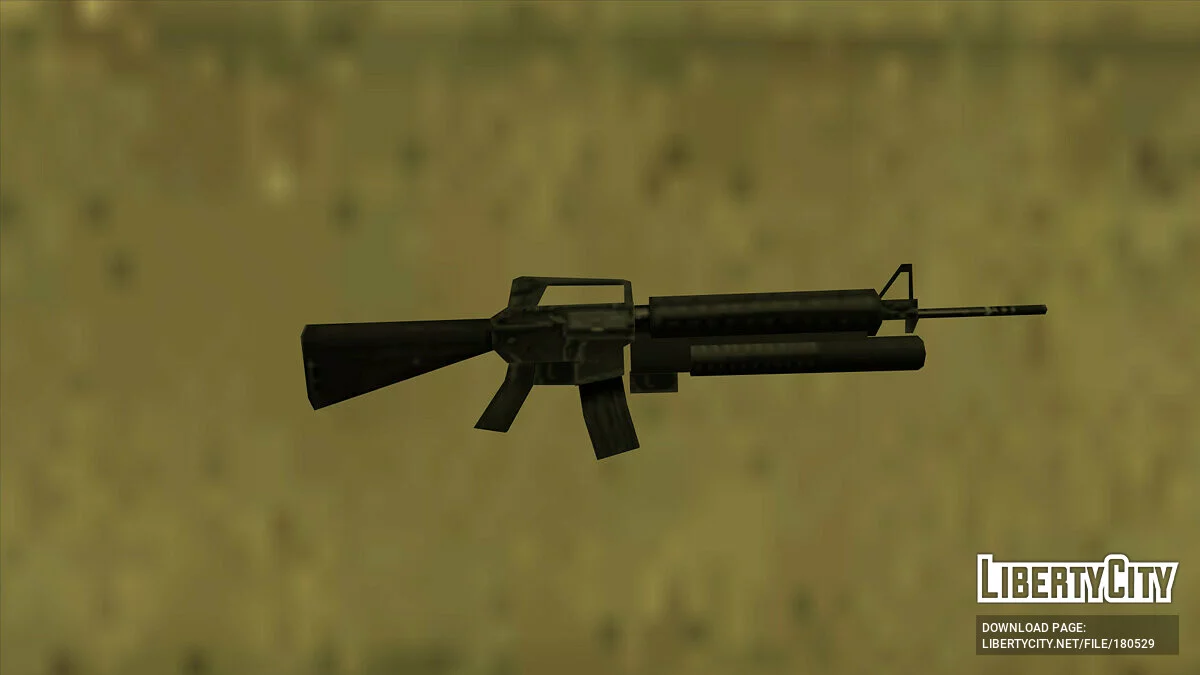 Пак Штурмовой винтовки AR-15 (SA Style) / GTA San Andreas