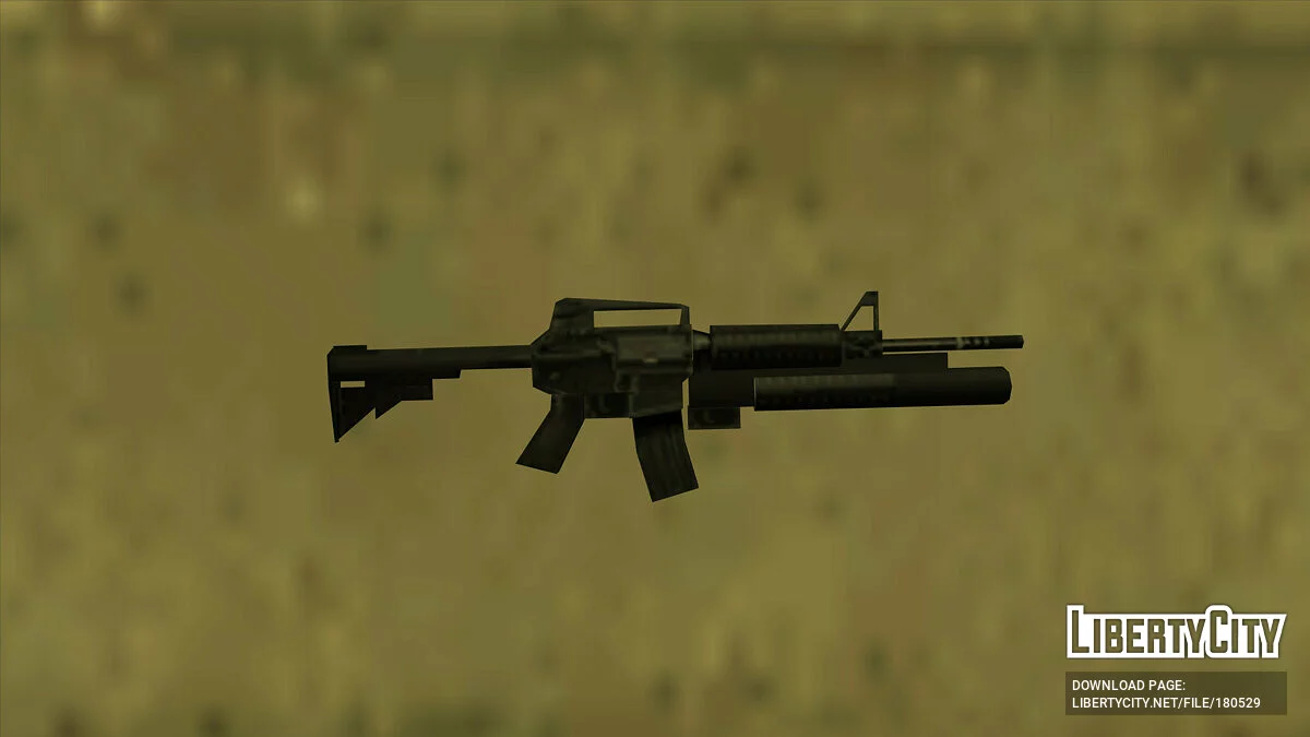 Пак Штурмовой винтовки AR-15 (SA Style) / GTA San Andreas
