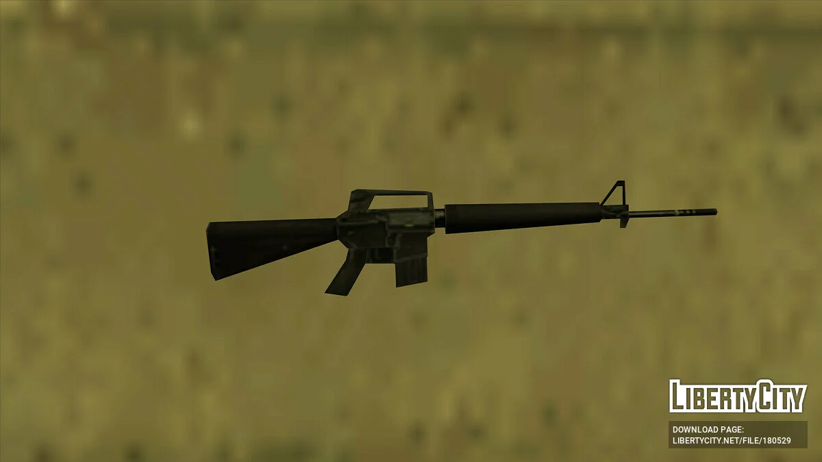 Пак Штурмовой винтовки AR-15 (SA Style) / GTA San Andreas