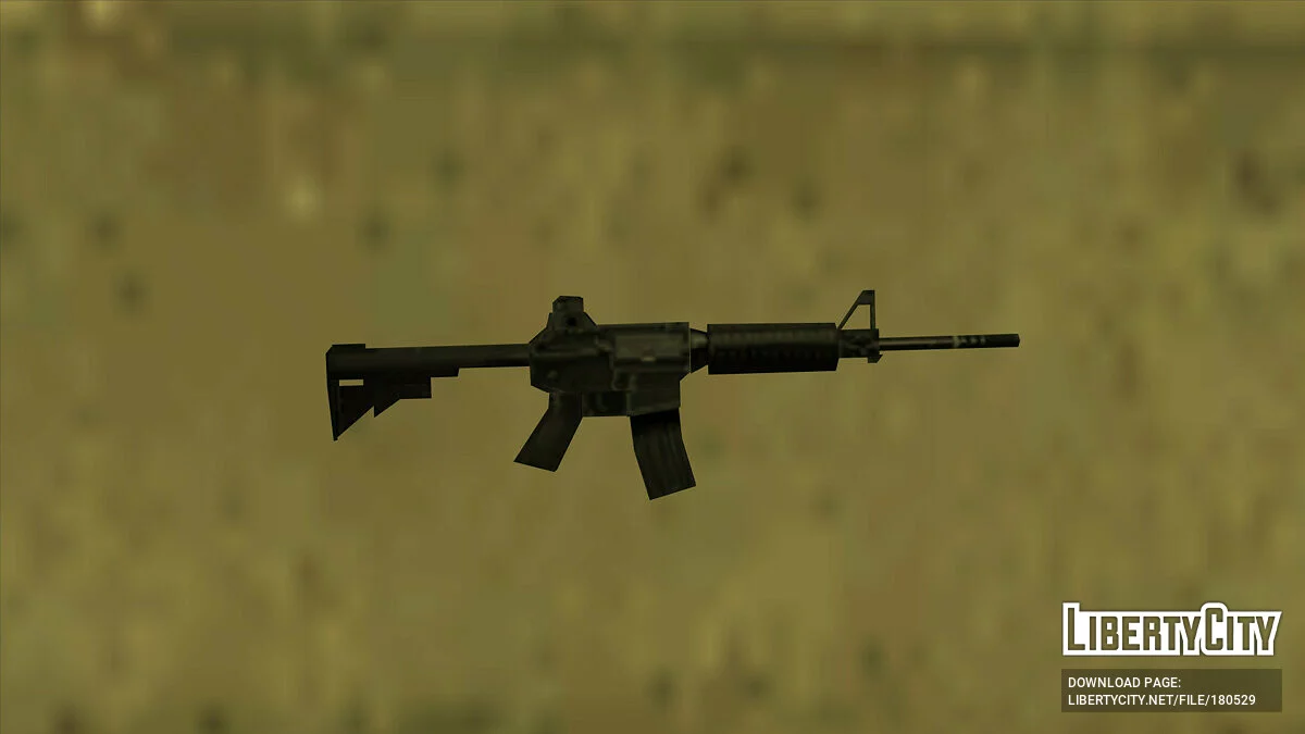 Пак Штурмовой винтовки AR-15 (SA Style) / GTA San Andreas