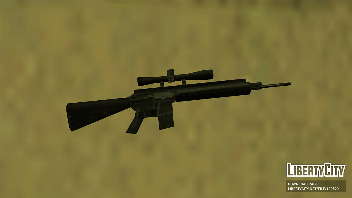 Пак Штурмовой винтовки AR-15 (SA Style) / GTA San Andreas