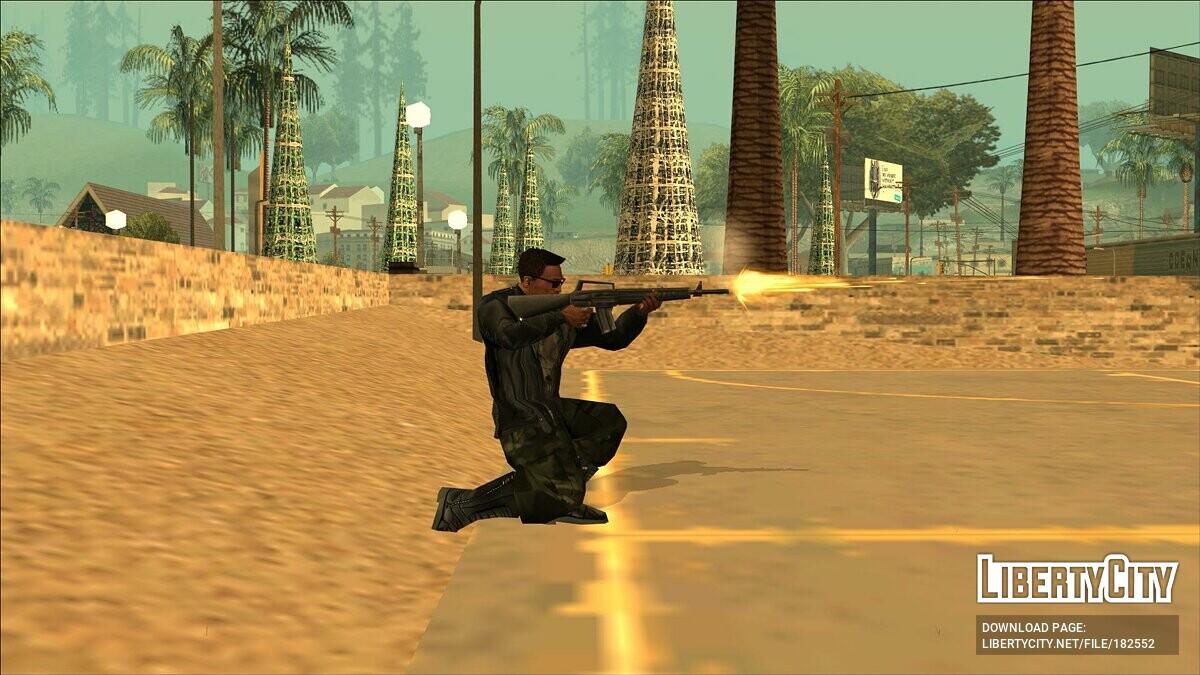 Оружейный мод GTA 3 Weapons (FROM GTA UNDERGROUND) для GTA San Andreas