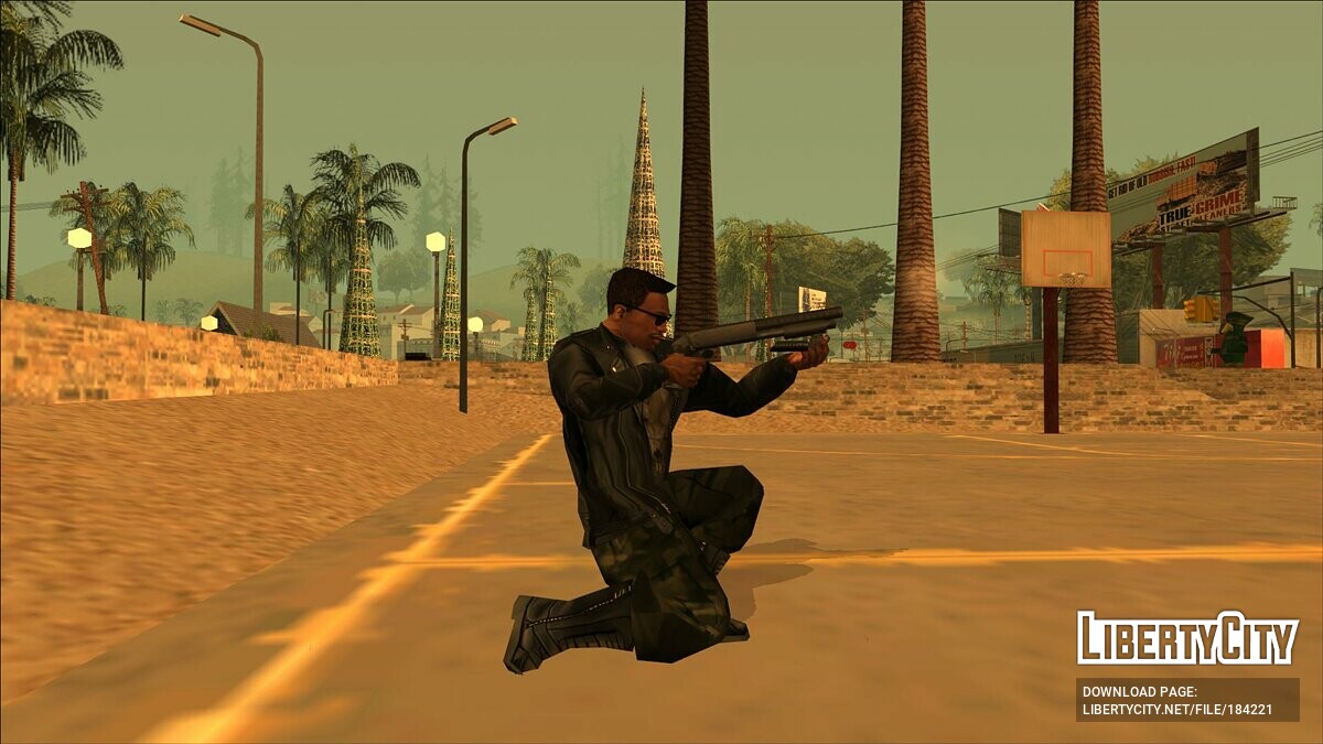 Оружейный мод GTA Liberty City Stories Weapons (FROM GTA UNDERGROUND) для GTA San Andreas