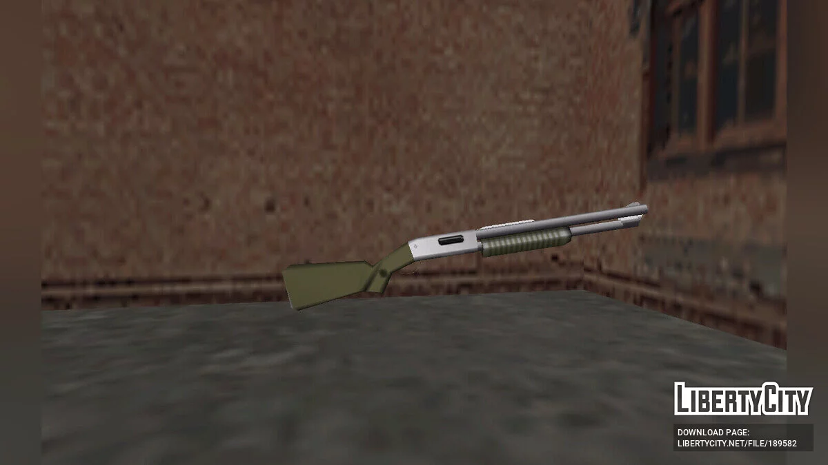 Ретекстур оружия в стиле San Andreas / GTA San Andreas