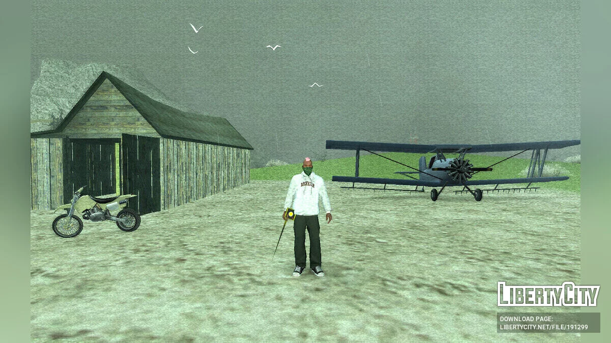 Ретекстур оружия в стиле San Andreas (DLC Patched) / GTA San Andreas