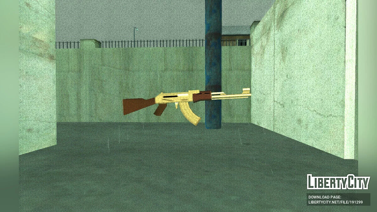 Ретекстур оружия в стиле San Andreas (DLC Patched) / GTA San Andreas