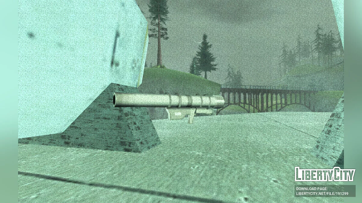 Ретекстур оружия в стиле San Andreas (DLC Patched) / GTA San Andreas