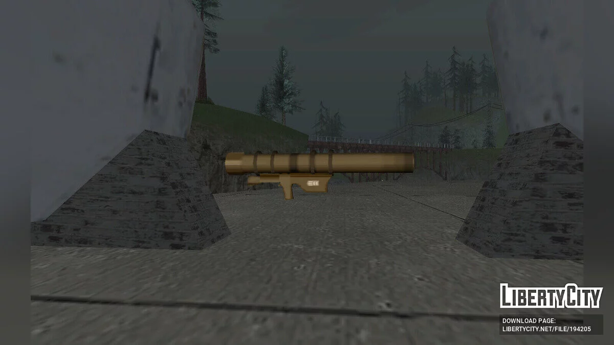 Ретекстур гранатомета с тепловым наведением (SA Style) / GTA San Andreas