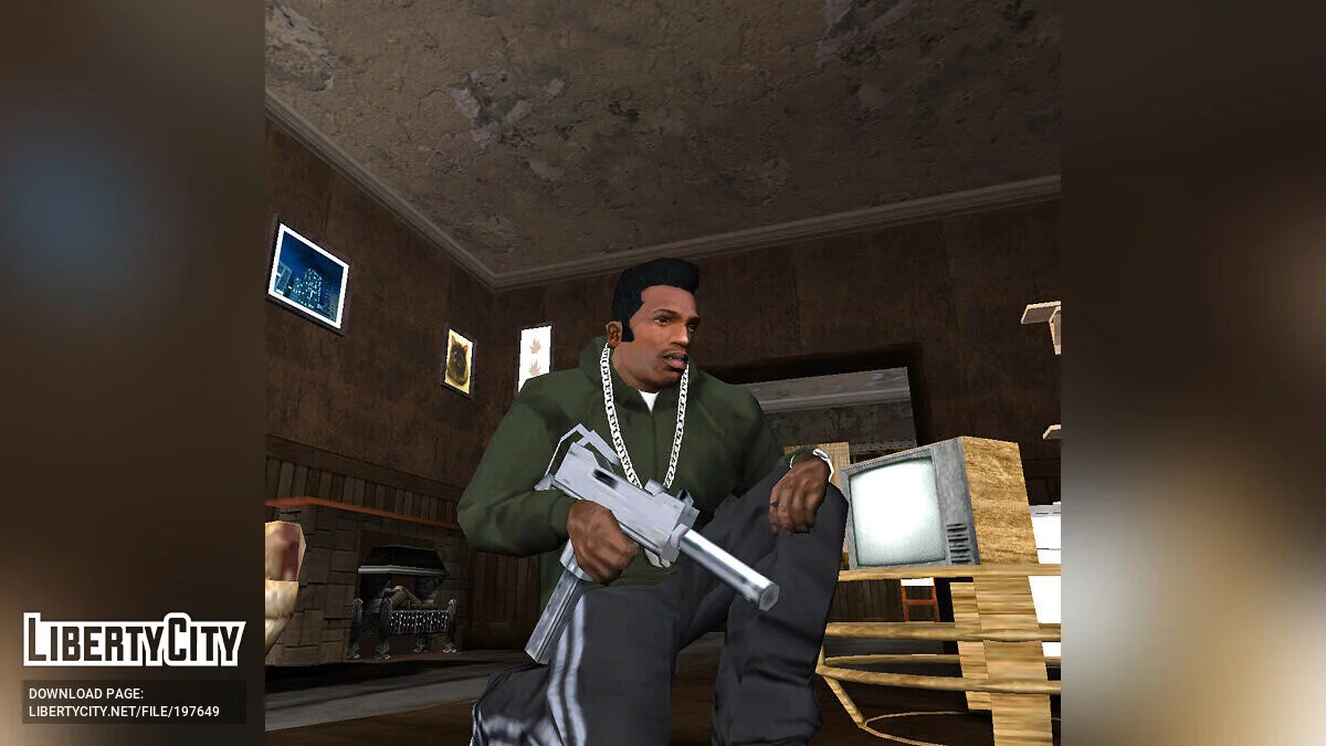 Ingram MAC-10 с глушителем из Beta GTA VC / GTA San Andreas