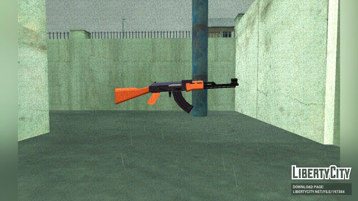 Пак текстур AK-47 в стиле SA (Часть 2) / GTA San Andreas
