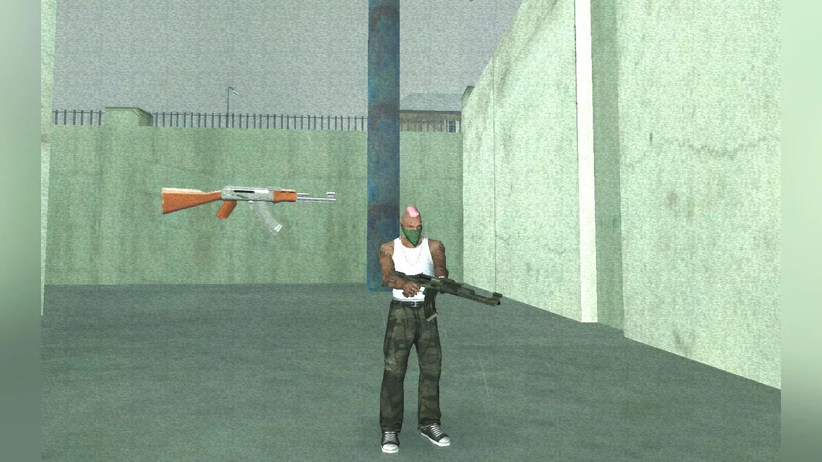 Пак текстур AK-47 в стиле SA (Часть 2) / GTA San Andreas