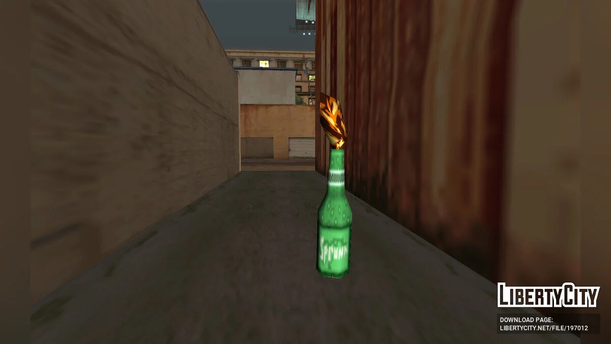 7 новых Коктейлей Молотова в стиле SA / GTA San Andreas