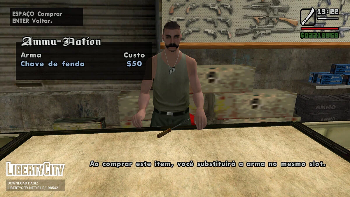 Пак холодного оружия из Vice City / GTA San Andreas