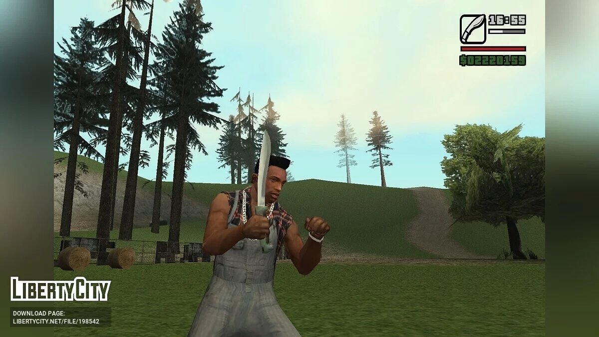 Пак холодного оружия из Vice City / GTA San Andreas