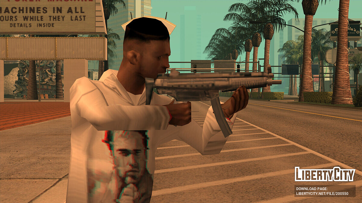 Скачать SA Style 9x19 MP5 Сборник оружия для GTA San Andreas