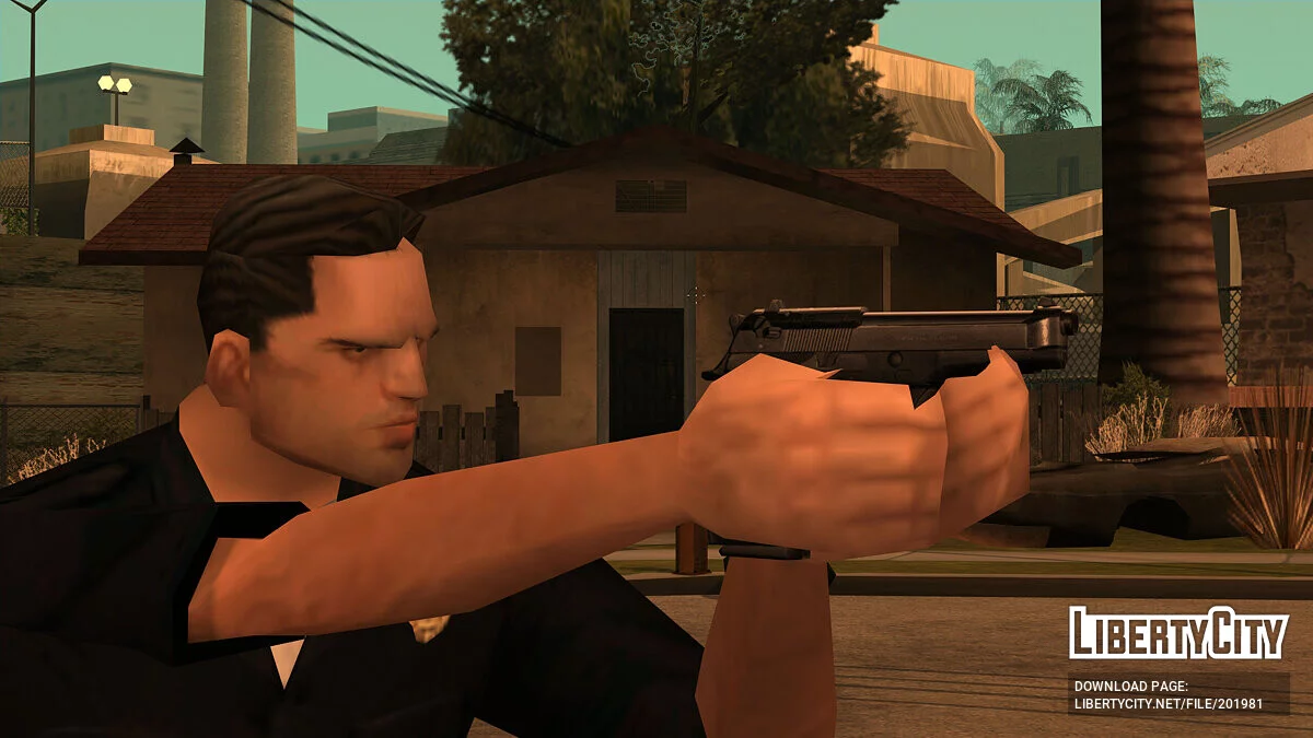 Beretta M9 Low Quality / GTA San Andreas