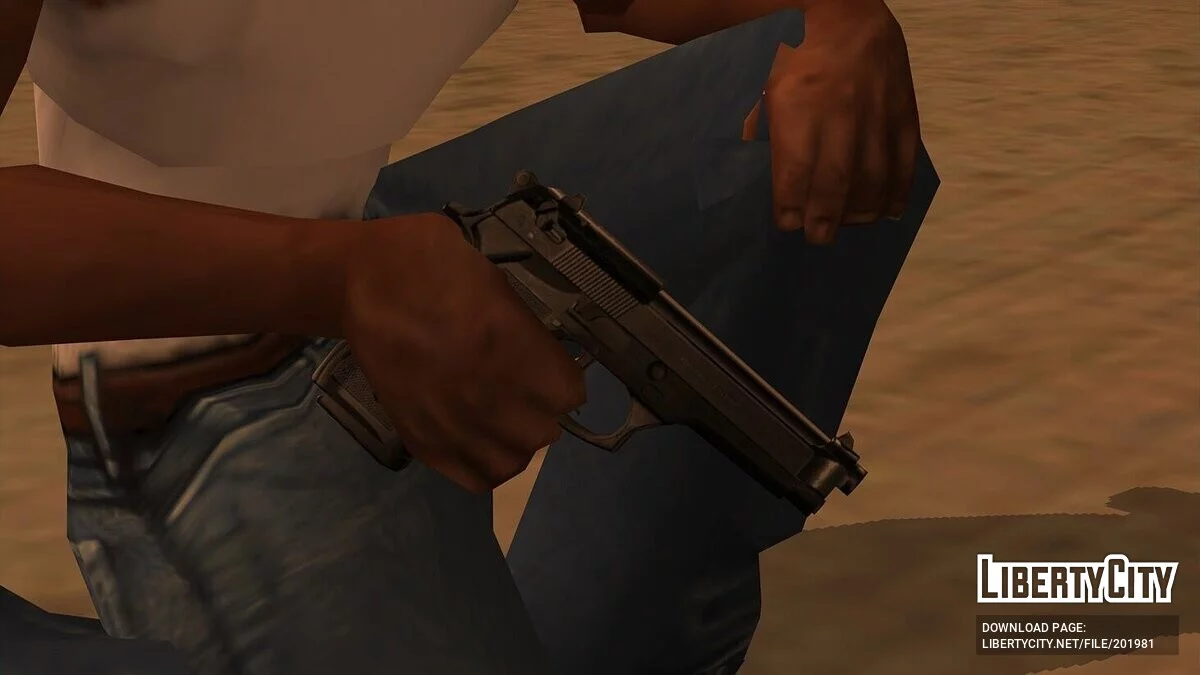 Beretta M9 Low Quality / GTA San Andreas