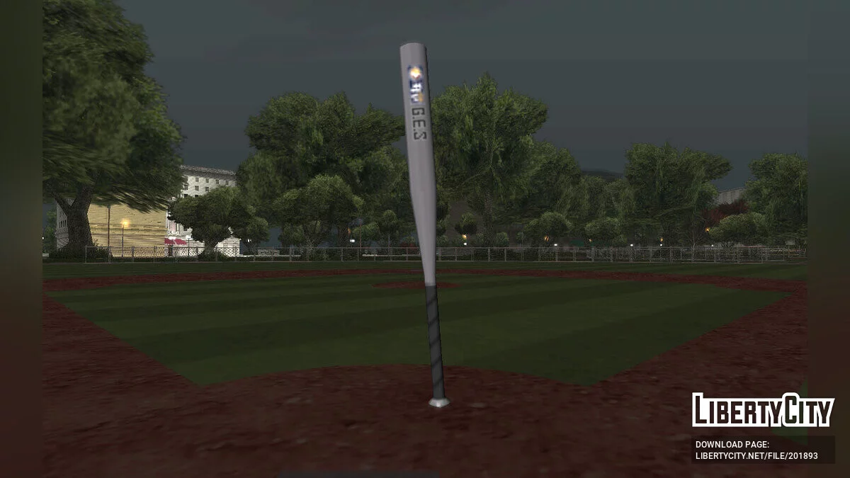 Набор текстур для бейсбольной биты (SA Style) / GTA San Andreas