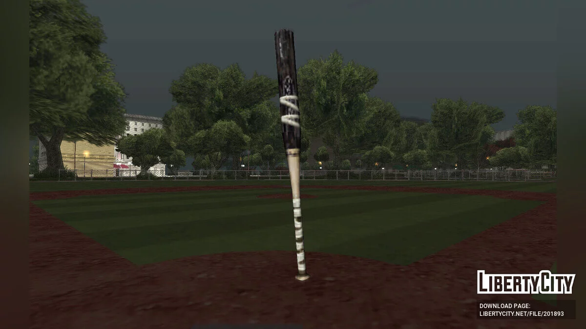 Набор текстур для бейсбольной биты (SA Style) / GTA San Andreas