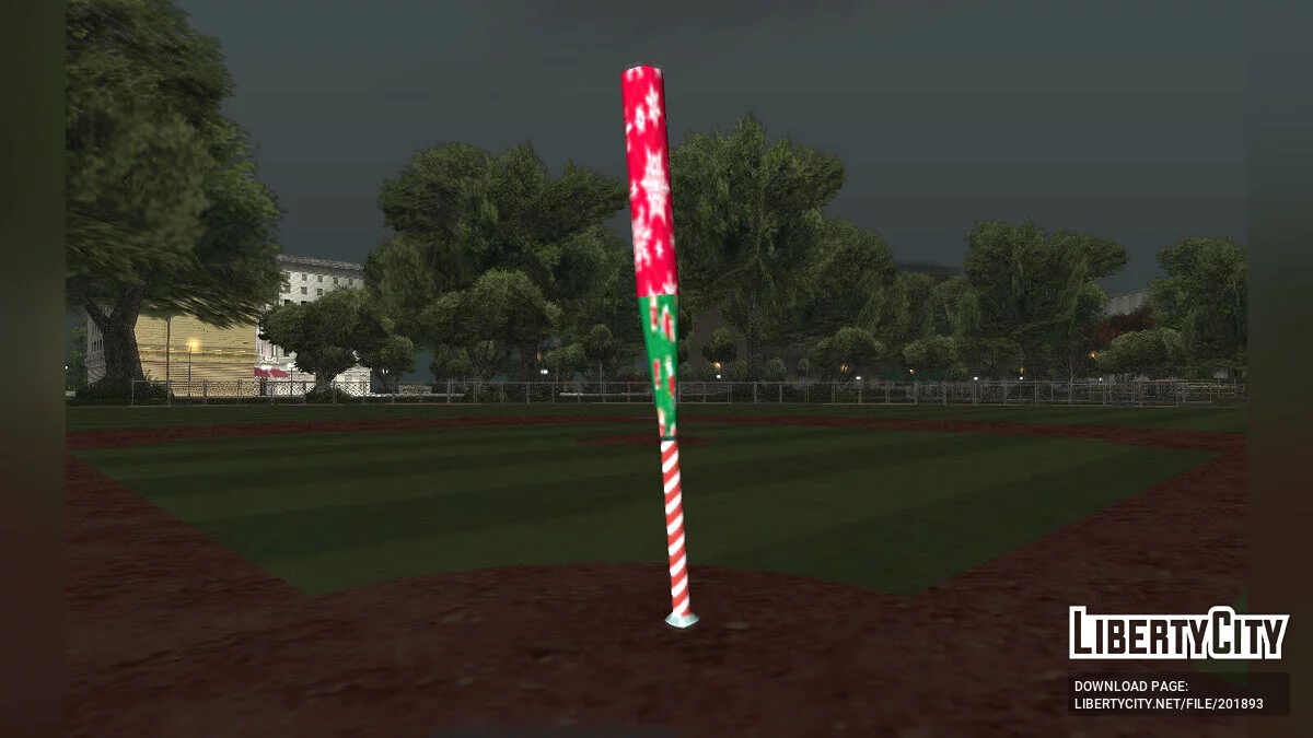 Набор текстур для бейсбольной биты (SA Style) / GTA San Andreas