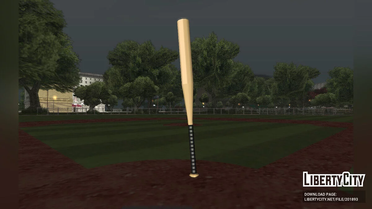 Набор текстур для бейсбольной биты (SA Style) / GTA San Andreas