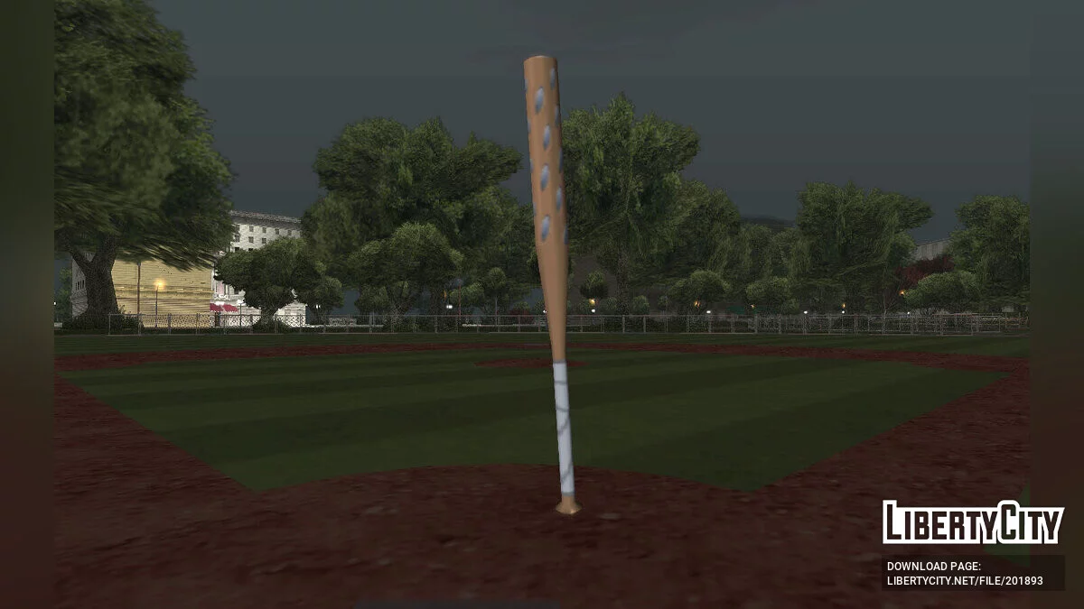 Набор текстур для бейсбольной биты (SA Style) / GTA San Andreas