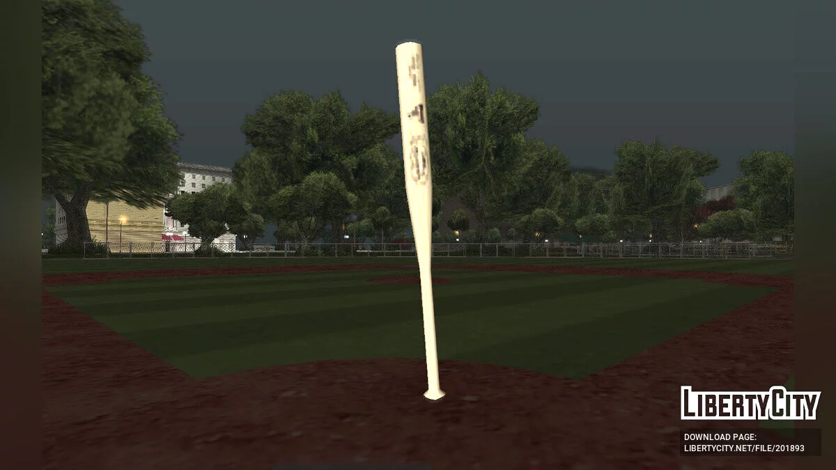 Набор текстур для бейсбольной биты (SA Style) / GTA San Andreas
