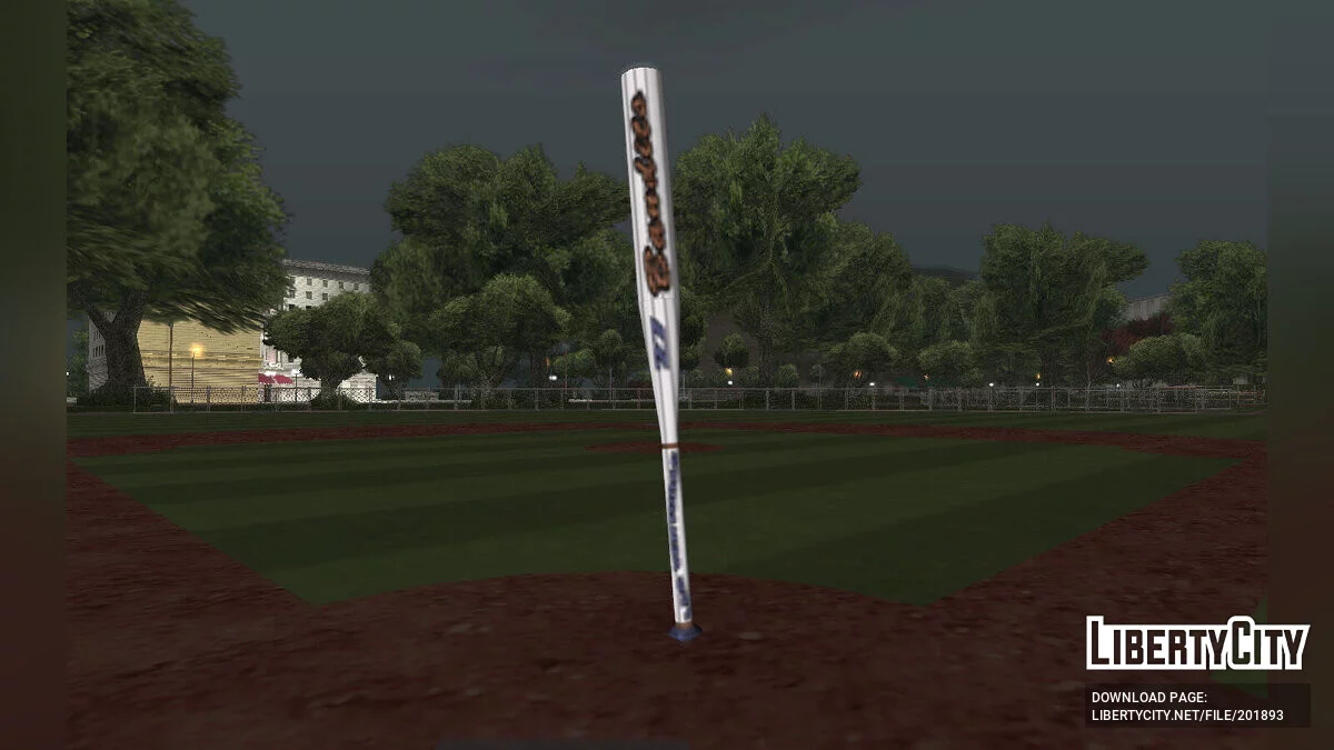 Набор текстур для бейсбольной биты (SA Style) / GTA San Andreas